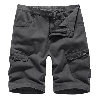 China Wholesale Custom Anti-wrinkle Cotton Mens Shorts Single Loop Washed Multi-pocket Outdoor Beach Underpants for sale