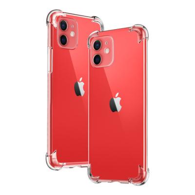 China Shockproof For iPhone 13 Slim TPU Case Crystal Clear Custom Phone Case Rubber Transparent For iPhone 11 12 XS 13 pro for sale