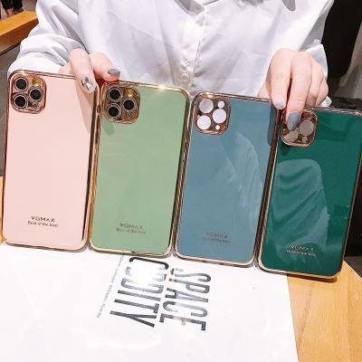 China 100% Eco-friendly Phone Cases For iphone Free Sample 6D Electroplate Soft TPU Phone Case For Iphone 11 for sale