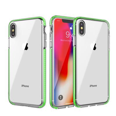 China Colorful Hybrid Clear Soft Case Anti-lost Shockproof TPU Bumper Drop Bumper Cover For Samsung Galaxy A20s A20 A30 A50 A70 A10s for sale