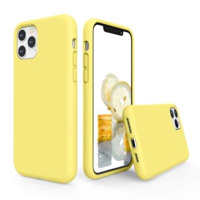 China Amazon Gel Design Full Cover Shockproof Popular Rubber Protective Body Silicone Liquid Case For Iphone 11 for sale