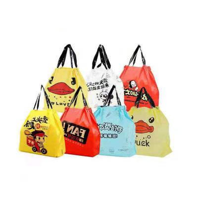 China Disposable Commodity Packaging Bags Custom Food Bags Printed To Handle Biodegradable Plastic Bags for sale