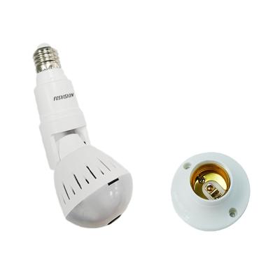 China Hot Selling V380 Human Motion Tracking Pro 1080P HD Panoramic 360 Degree Wide Angle Fisheye WIFI Wireless Bulb Camera Bulb IP Wifi Camera for sale