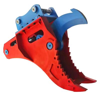 China Low Noise Carbon Steel Excavator Grapple for Tree Cutting and Digging Operations for sale