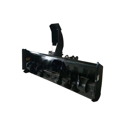 China Mini Excavator Attachment 650kg Front End Road Cleaner Snow Blower For Mini Excavator 6000-7000mm for sale