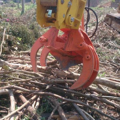 China Bamboo Tree Shear For Excavator Trimming Hydraulic Tree Shear 500kg for sale