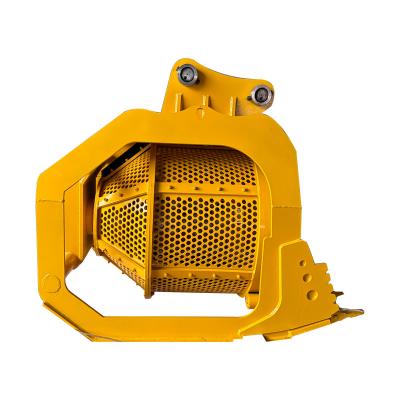 China Drum Type Excavator Hydraulic Rotating Screening Bucket for Energy Mining Performance for sale