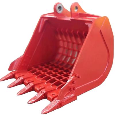 China Excavator Attachment Customized Hydraulic Skeleton Bucket For Excavator Sand And Stone for sale