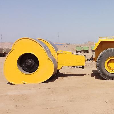 China Trilateral Compactor Roller 25KJ High Energy Impact Roller at 0-16km/h Travel Speed for sale