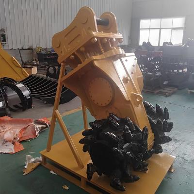 China Hydraulische Trommel-Schneidmaschinen Bagger Trommel-Schneidmaschinen mit verschleißfestem Legierungsstahl zu verkaufen