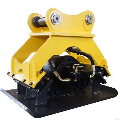 China Excavator Vibrating Plate Compactor Rammer Plate Max. Vibration Numbers 2200 Oil Pressure 240-260 Kg/M2 for sale