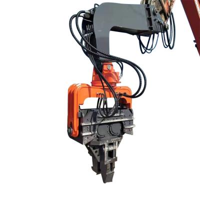 China Retail Pile Driving Attachment for Excavators Tracked Ground Screw Machine Pile Driver for sale