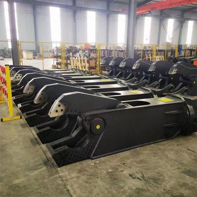 China Mini-excavadora com cortador de sucata giratório hidráulico de duplo cilindro à venda