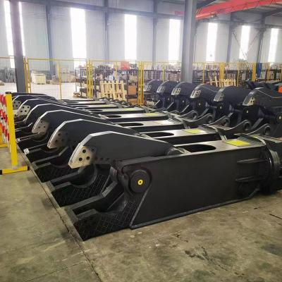 China 330 Excavadora de rastreador Máquina de cortar de algodão de cisalhamento hidráulico de cilindro único à venda