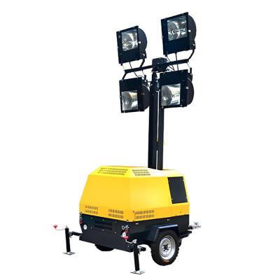 China LED Lighting Tower Generator Mobile Lighting Tower For Construction And Firefighting for sale