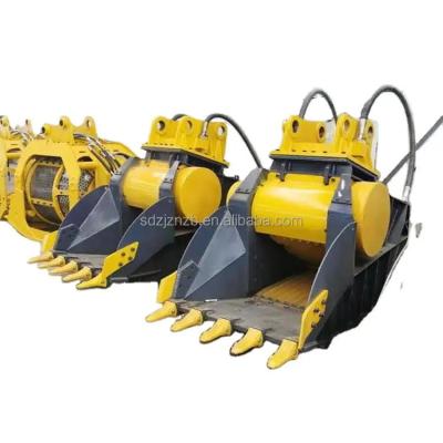 China 20-25 Ton Excavator Crush Bucket Standard Bucket for Heavy-Duty Crushing for sale