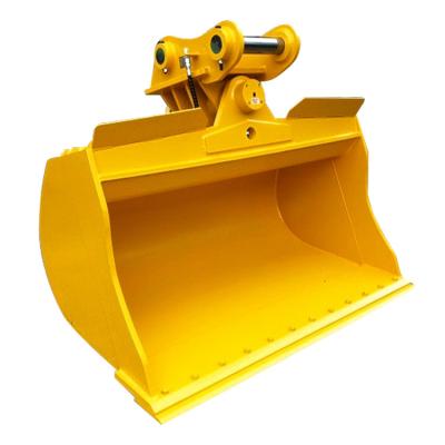 China Construction Spare Parts ZHONGJU Tilt Bucket for Mini Excavator Hydraulic for sale