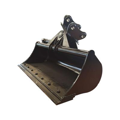 China Max Jaw Opening of 2200mm Excavator Tilt Bucket QH12 for Hydraulic Cleaning and Tilting for sale