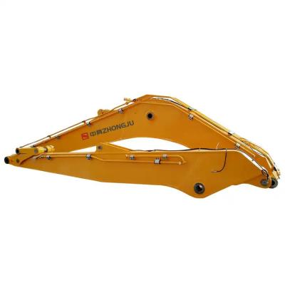 China Long Front Attachment Excavator Boom Arm For Dredging River Dredging Port for sale