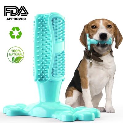 China New Viable Durable Pet Teether Dog Toothbrush Teeth Chew Toys Dog Cleaner Toy Pet Training Supplies for sale