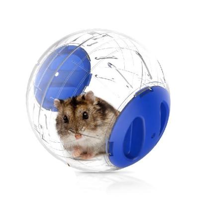 China Drop Shipping Viable Hamster Running Ball Crystal Exercise Ball for Small Hamsters Fitness Wheels Toys Chinchilla Pet Accessories for sale