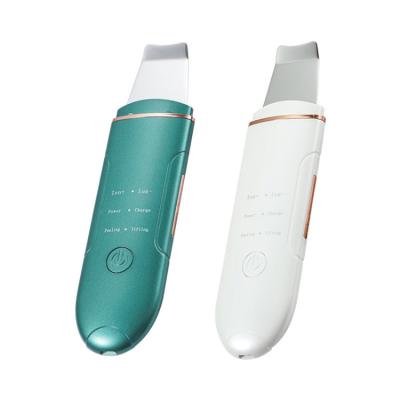 China 2021 Face Scrubber 2021 Genuine Rechargeable Ultrasonic Deep Cleansing Ultrasonic Facial Massager Cuidado De Productos Skin for sale