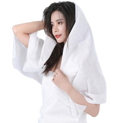 China Bath Child Safe Disposable Towel For Hotel Beauty Salon Soft Cotton Nonwoven 100% Super Absorbent for sale