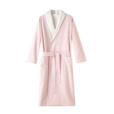 China Breathable Unisex Indoor Robe Gabardine Sleepwear Winter Cotton Turkish Bathrobes for sale