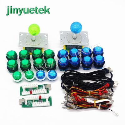 China For Electronic Games Jinyuetek Push On Button Kit Arcade Joystick Button Controller Replacement Parts for sale