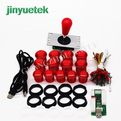 China For Electronic Games Jinyuetek Arcade Button Stick Game Controller PCB Board DIY Arcade Button Transparent for sale