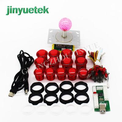 China For electronic games Jinyuetek mini arcade button diy joystick in stock for sale