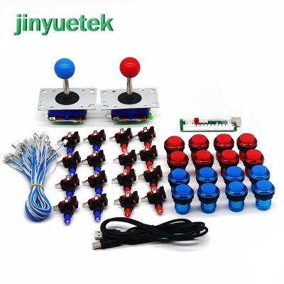 China For electronic games Jinyuetek arcade cabinet kit controller ps2 2 player diy usb to jamma arcade controller for sale