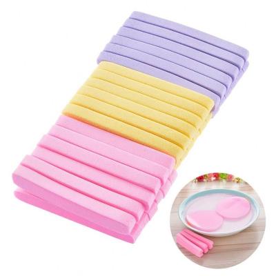 China 12Pcs/Set Cosmetic Cleansing Sponge Face Wash Clean Pad Remove Compressed Makeup Skin Care Tool Powder Puff for sale