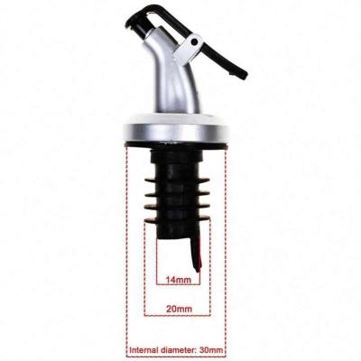 China Non Plug Rubber Gasket Food Grade Spout Sprayer Liquor Dispenser Liquor Dispenser Wine Pourers Bar Tools for sale