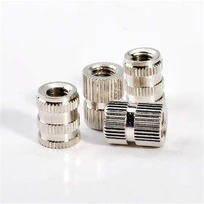 China Oil & OEM Aluminum Gas Outside Double Three Knurled Threaded Round Fastener Nuts for sale