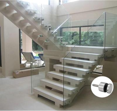 China Staircase OEM Customization Various Sizes Spacer Brackets Glass Fence Glass Standoff for sale