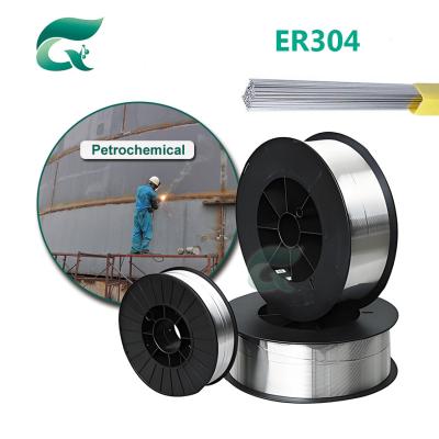 China AWS ER304 Solid Wires Stainless Steel Mig Wire / Ss Welding Wire AWS A5.9 for sale