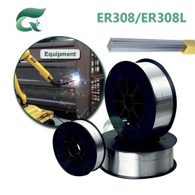 China ER308 308L alambre de soldadura de acero inoxidable de 1, 0 mm/1, 2 mm/1, 6 mm en venta