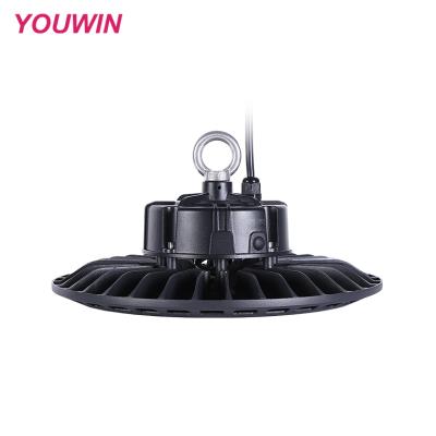 China Indoor CE ROHS Qualified Industrial 150w High Efficiency Lighting Fixtures High Bay Extractor Lamp With Logo Label Design for sale