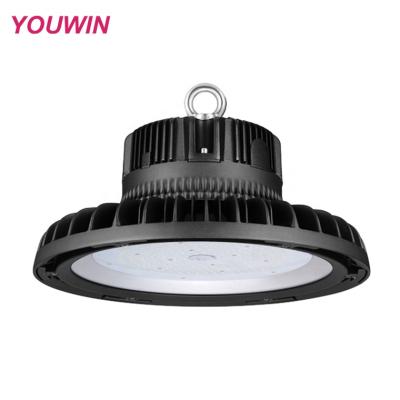 China Suitable for 200w Highbay indoor and outdoor stadium use warehouse ceiling light UFO LED indoor high bay lights for sale