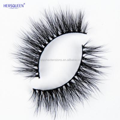 China Dramatic soft looing silk fake Mink Eyelashes 3D Mink Eyelashes streaks Mink Fur Lashes Best Magnetic for sale