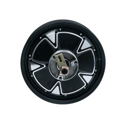 China Moped Motorcycle Scooter Parts 48V - 60V 10 Inches 1500W Brake Disc Electric Motor for sale