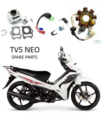 China TVS NEO 110 Motocicletas piezas de repuesto Scooter accesorios de dos ruedas en venta