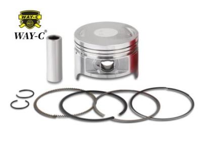 China N9020300 Steel Engine Piston Kit Motorcycle Piston Ring Set For TVS APACHE RTR 200 4V for sale