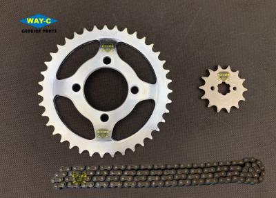 China R3320410 Motorcycle Front And Rear Sprocket Chain Kit For TVS ROCKZ 125 for sale