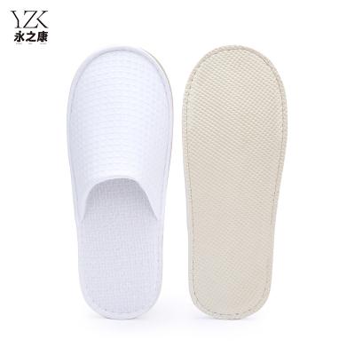 China Exquisite Disposable Hotel Amenities Hotel disposable slippers logo customized personalized cheap waffle slippers for spa for sale