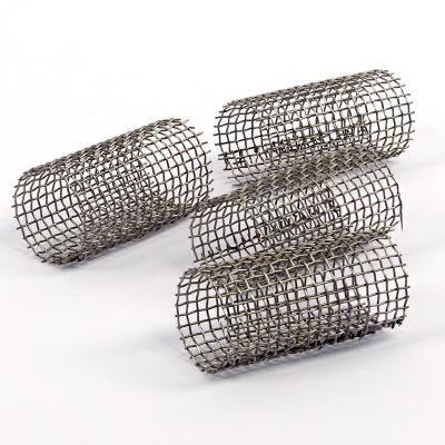 China Intelligence Customized Stainless Steel Oil Filter Element Water Filter Element Water Filter Metal Cartridge Woven Cylindrical Perforated Liquid Filter Tube for sale