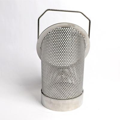 China Intelligence factory direct sale high quality stainless steel perforated filter tube 304 316l for sale