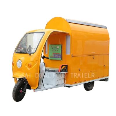 China Popular Customized Electric Food Trucks For Sale / Snack Trailer for sale