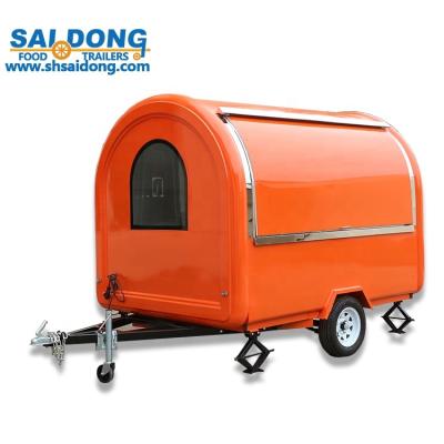 China Commercial Catering Customized High Quality Mobile Food Cart Food Trailer For Sale for sale